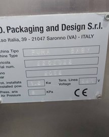 מכונה לסגירת שפורפרות מעבדתית חצי אוטומטית