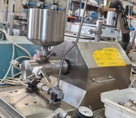 הומוגנייזר מעבדתי רציף, תוצרת NIRO