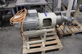 הומוגנייזר רציף משופץ. כניסה 4", יציאה 3". 12.5כ"ס